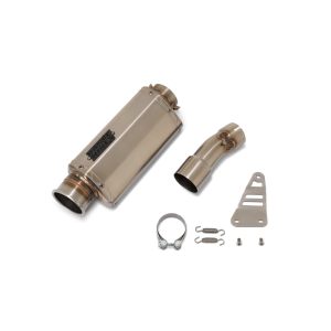 Kawasaki Ninja 500 Performance Exhaust - Vance and Hines - VS-6 Slip On - `24-`25